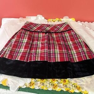 Talbot silk mini skirt